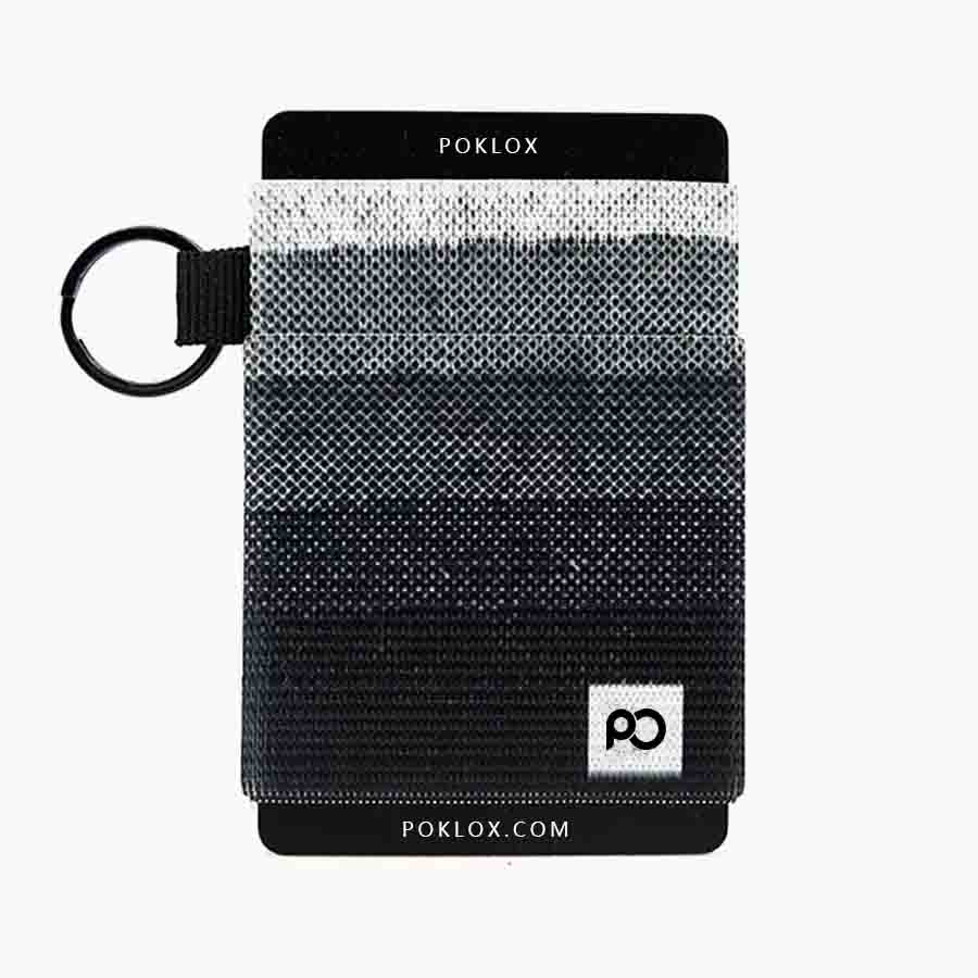 Stripe Multi-function Slim Minimalist Wallet Card Holder