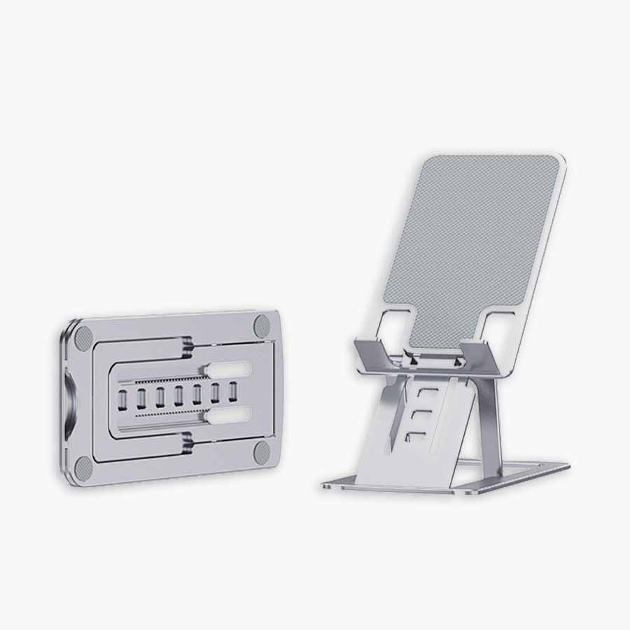 Adjustable Aluminum Alloy Metal Desk Cell Phone Stand