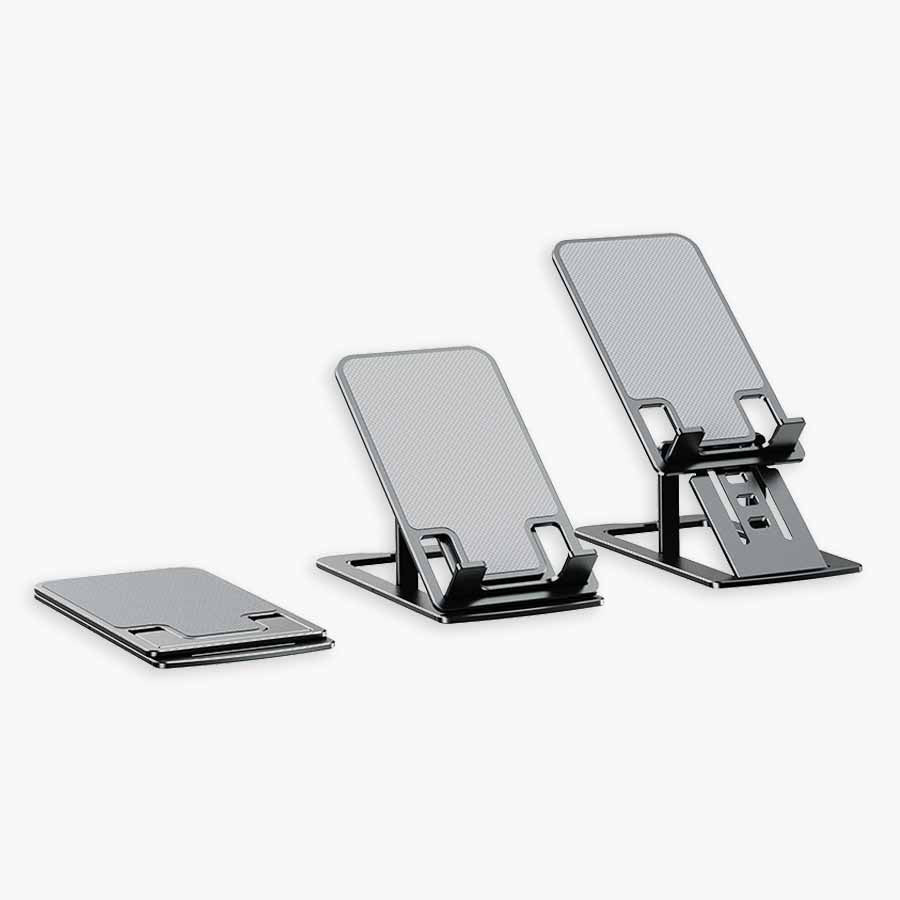 Adjustable Aluminum Alloy Metal Desk Cell Phone Stand