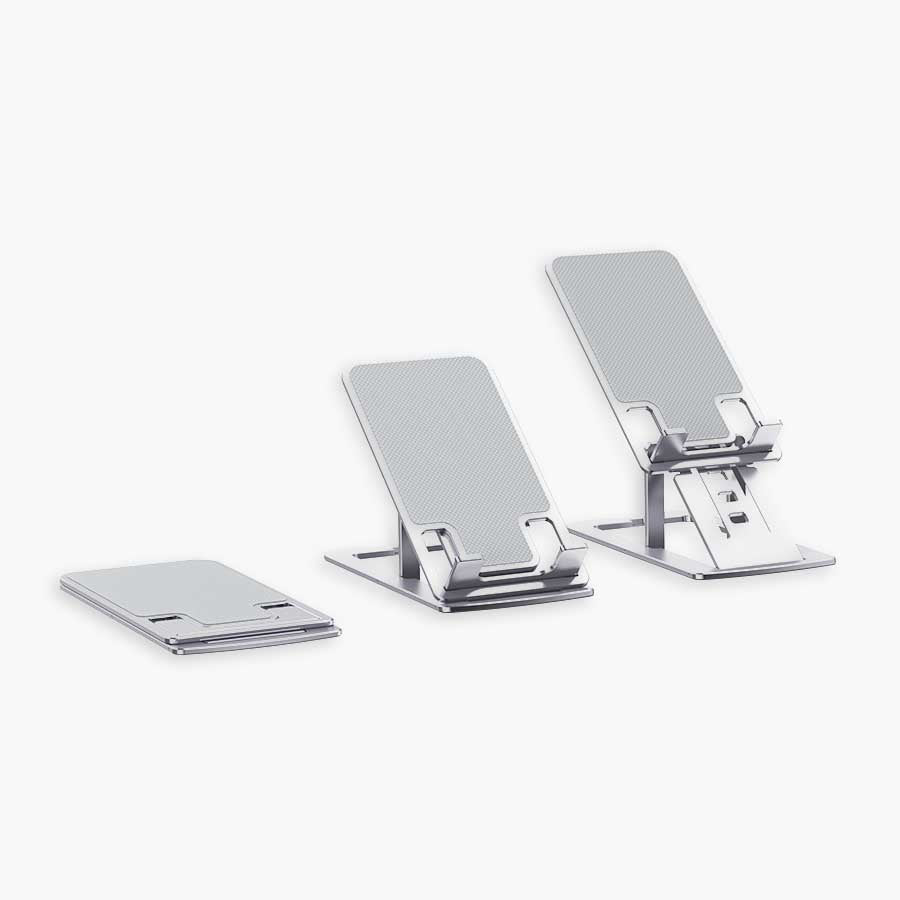 Adjustable Aluminum Alloy Metal Desk Cell Phone Stand