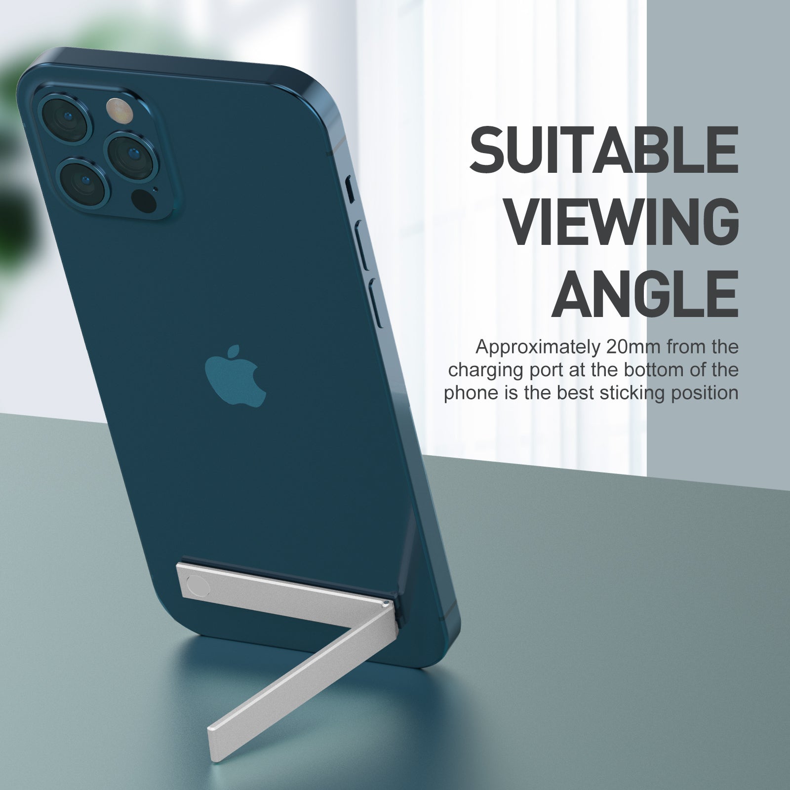 One-piece Adjustable and Lightweight Phone Stand