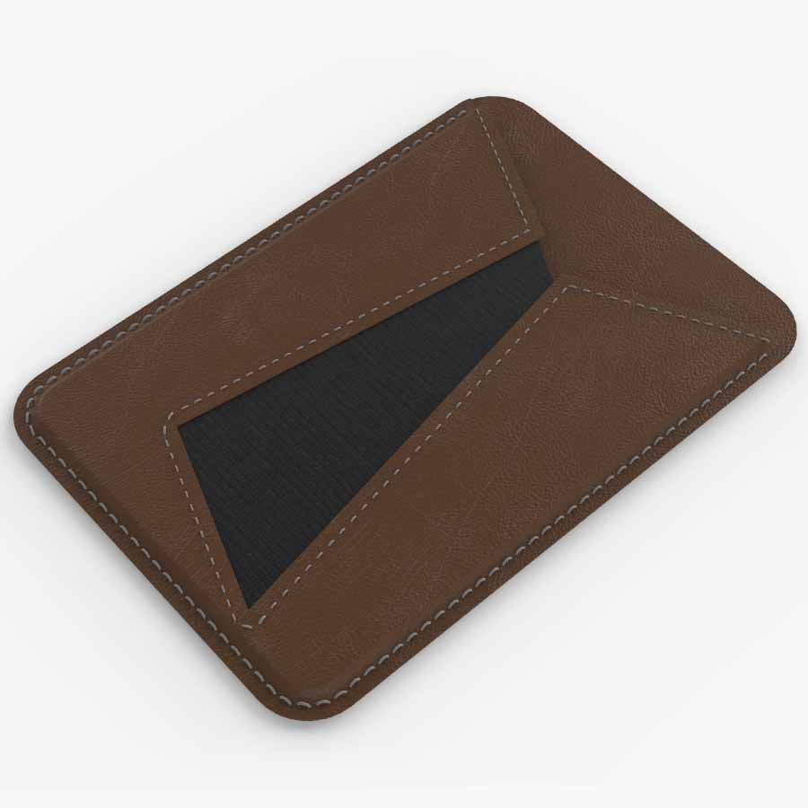 Premium Ultra-Thin Leather Phone Wallet Card Holder